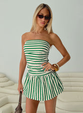 Montebello Strapless Mini Dress Multi