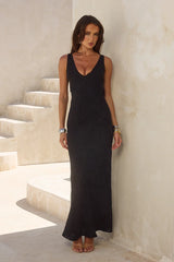 AMARNA MAXI DRESS - BLACK