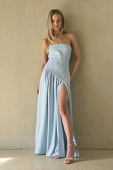 Retta Asymmetrical Maxi Dress