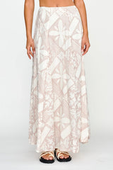 Sought After Maxi Skirt Print Latte