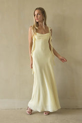 Sarila Ruffle Strap Maxi Dress
