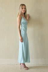 Amika Satin Maxi Dress