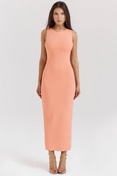 sorbet knit maxi dress - sale