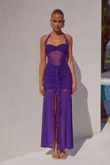 TALLULA MAXI DRESS - PURPLE