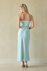 Amika Satin Maxi Dress