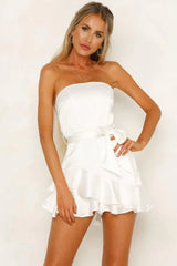 Ever Catch Me Romper White