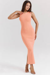 sorbet knit maxi dress - sale