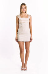 Macayle Cream Mini Dress