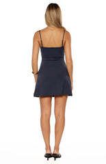 Rhea Navy Mini Dress