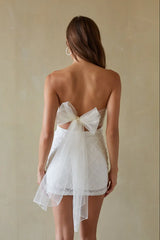 Nixie Coquette Sequin Mini Dress