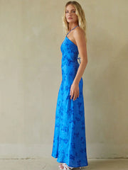 Eliana Open Back Maxi Dress