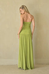 NIA Beverly Mesh Maxi Dress