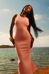 sorbet knit maxi dress - sale
